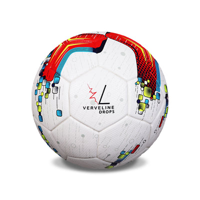 DROPS Competition Soccer Ball – Size 5, Thermo-Bonded, 32 Panels for Junior Training/Competition