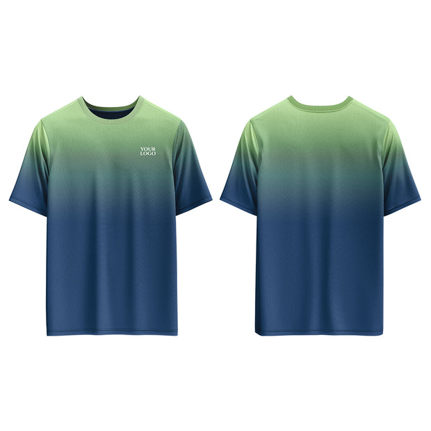 Casual T-Shirt - Gradients Custom Logos & Team Colors