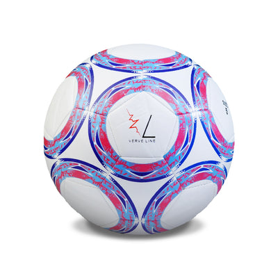 OPTIMIST Entry Level Soccer Ball – Size 5, Thread-Winded, 32 Panels for Junior Training/Competition