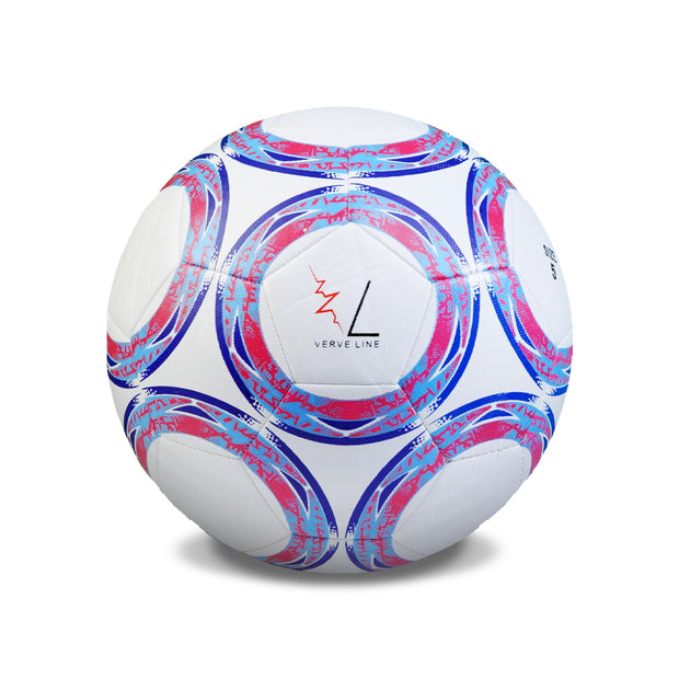 OPTIMIST Entry Level Soccer Ball – Size 5, Thread-Winded, 32 Panels for Junior Training/Competition