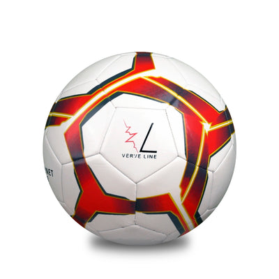 GARNET Entry Level Soccer Ball – Size 5, Thread-Winded, 32 Panels for Junior Training/Competition