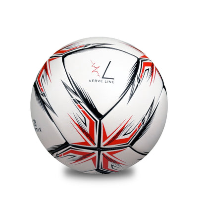 AFFIX Entry Level Soccer Ball – Size 5, Thread-Winded, 20 Panels for Junior Training/Competition