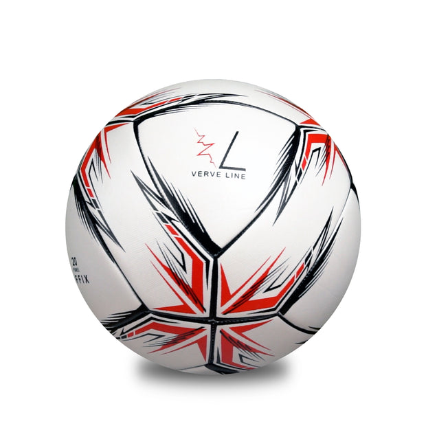 AFFIX Entry Level Soccer Ball – Size 5, Thread-Winded, 20 Panels for Junior Training/Competition