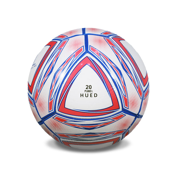 HUED Junior Soccer Ball – Size 4, Thread-Winded, 20 Panels for Junior Training/Competition