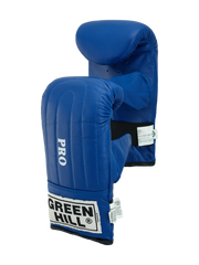 PRO FIAS MMA Punching Mitts – Genuine Leather with Elastic Cuffs for Grappling, Punching & Training