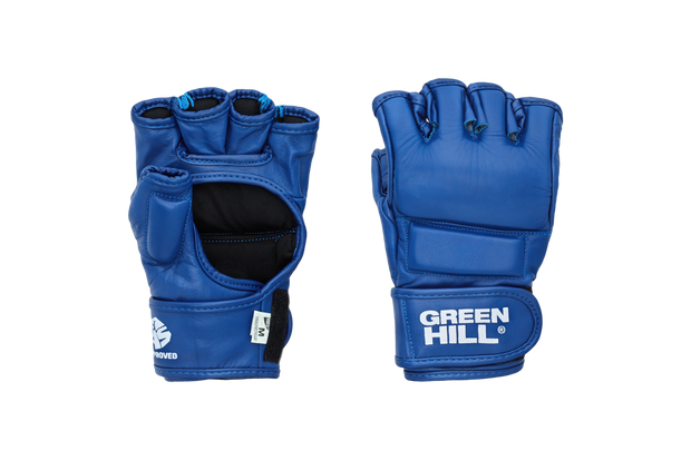 FIAS MMA Gloves – Genuine Buffalo Leather for Grappling, Kickboxing, Training, Sparring & Fight