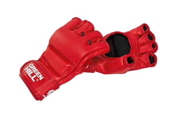 FIAS MMA Gloves – Genuine Buffalo Leather for Grappling, Kickboxing, Training, Sparring & Fight