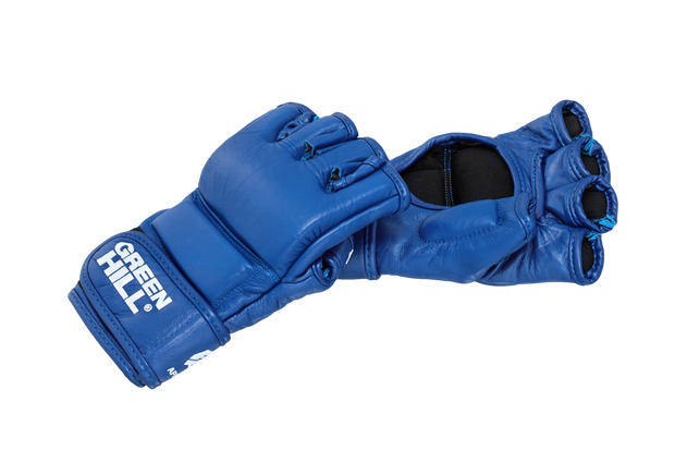 FIAS MMA Gloves – Genuine Buffalo Leather for Grappling, Kickboxing, Training, Sparring & Fight