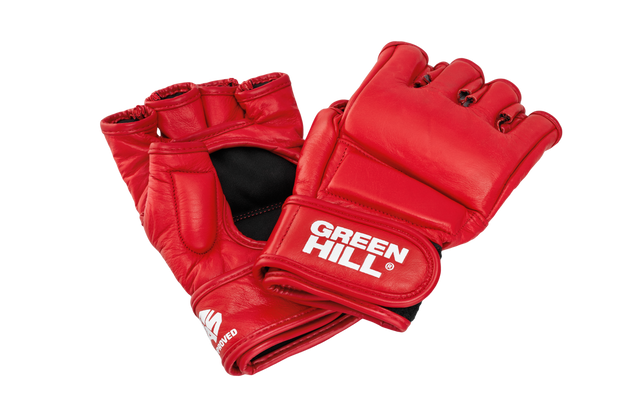 FIAS MMA Gloves – Genuine Buffalo Leather for Grappling, Kickboxing, Training, Sparring & Fight