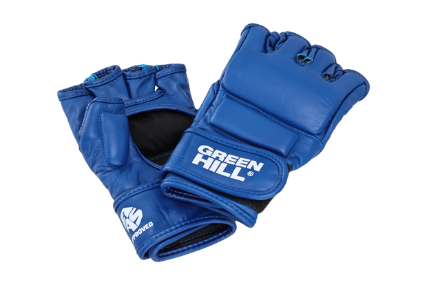FIAS MMA Gloves – Genuine Buffalo Leather for Grappling, Kickboxing, Training, Sparring & Fight