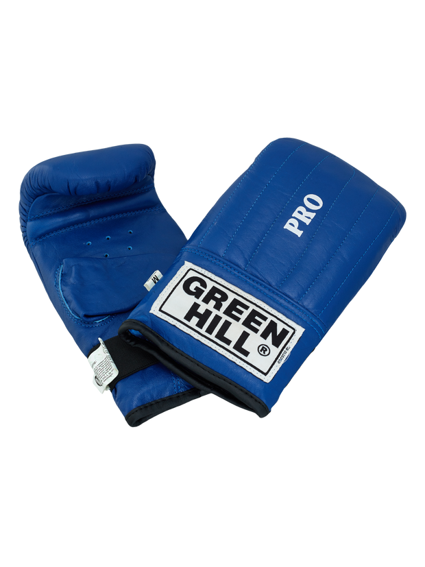 PRO FIAS MMA Punching Mitts – Genuine Leather with Elastic Cuffs for Grappling, Punching & Training