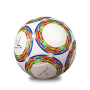 OPTIMIST Entry Level Soccer Ball – Size 5, Thread-Winded, 32 Panels for Junior Training/Competition