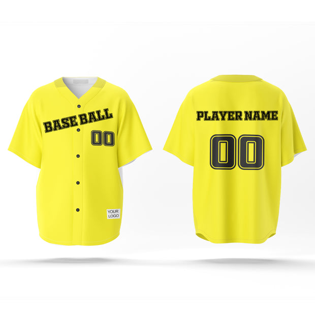Baseball Jerseys – Solid Custom Colors, Logos & Printing