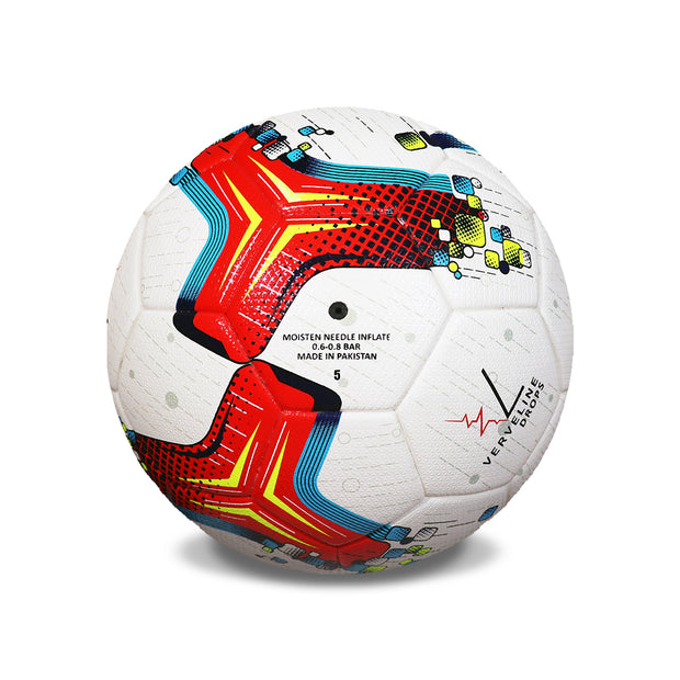 DROPS Competition Soccer Ball – Size 5, Thermo-Bonded, 32 Panels for Junior Training/Competition