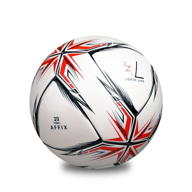 AFFIX Entry Level Soccer Ball – Size 5, Thread-Winded, 20 Panels for Junior Training/Competition