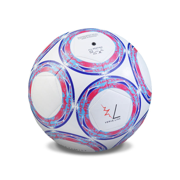 OPTIMIST Entry Level Soccer Ball – Size 5, Thread-Winded, 32 Panels for Junior Training/Competition