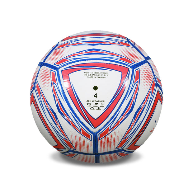 HUED Junior Soccer Ball – Size 4, Thread-Winded, 20 Panels for Junior Training/Competition