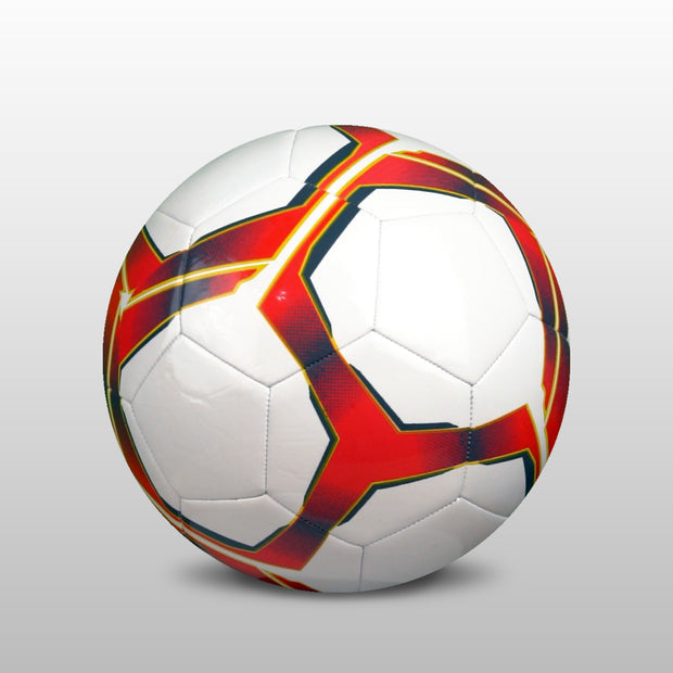 GARNET Entry Level Soccer Ball – Size 5, Thread-Winded, 32 Panels for Junior Training/Competition