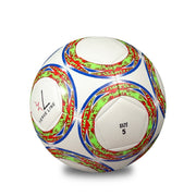 OPTIMIST Entry Level Soccer Ball – Size 5, Thread-Winded, 32 Panels for Junior Training/Competition