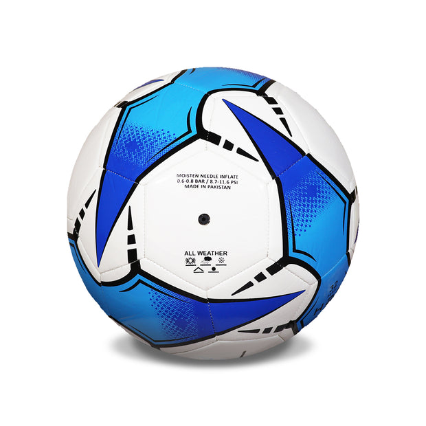 H2O Entry Level Soccer Ball – Size 5, Thread-Winded, 32 Panels for Junior Training/Competition