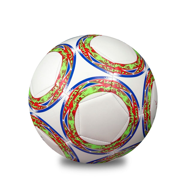 OPTIMIST Entry Level Soccer Ball – Size 5, Thread-Winded, 32 Panels for Junior Training/Competition