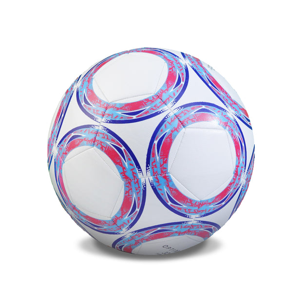 OPTIMIST Entry Level Soccer Ball – Size 5, Thread-Winded, 32 Panels for Junior Training/Competition