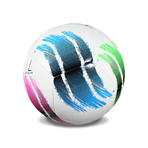 DUKE Junior Soccer Ball – Size 4, Thread-Winded, 12 Panels for Junior Training/Competition