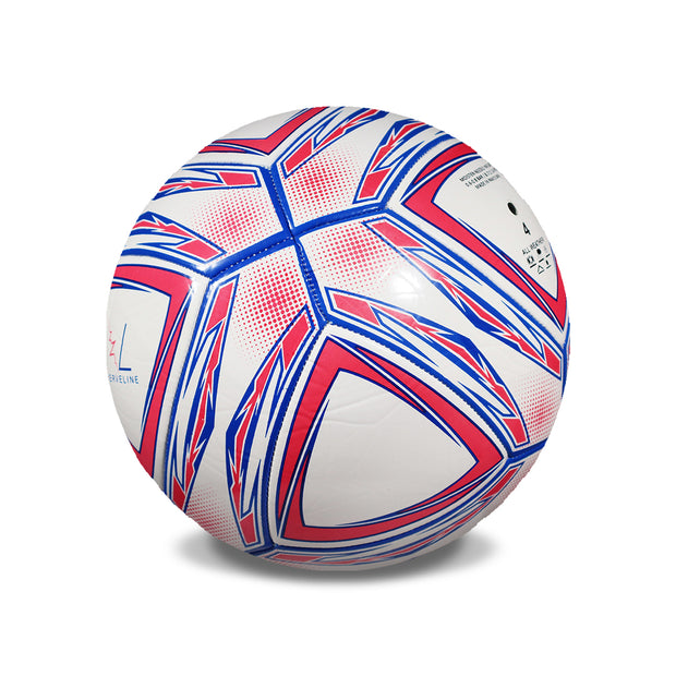 HUED Junior Soccer Ball – Size 4, Thread-Winded, 20 Panels for Junior Training/Competition