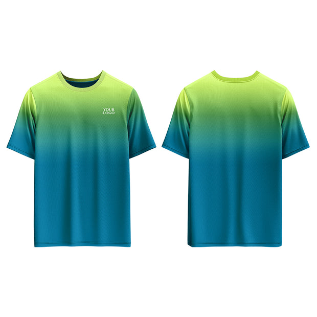 Casual T-Shirt - Gradients Custom Logos & Team Colors