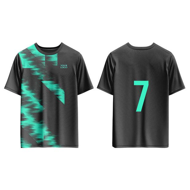 Soccer Training T-Shirts –  Abstract Custom Logos & Team Colors