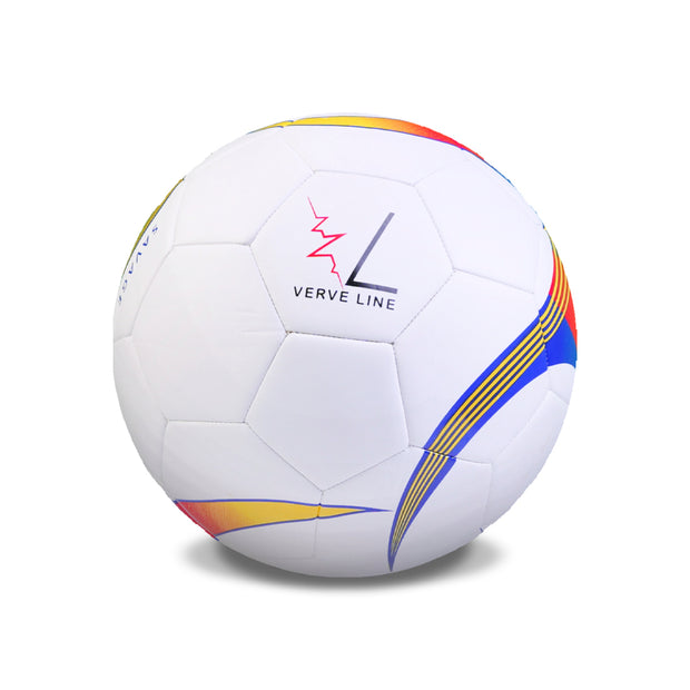 SAVAGE Entry Level Soccer Ball – Size 5, Thread-Winded, 32 Panels for Junior Training/Competition