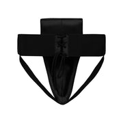 MEN’s Groin Guard – High-Quality Artificial Leather, Lace Closure, and Plastic Cup for Safety and Protection