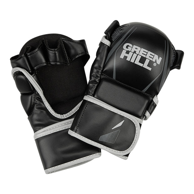 HYBRID MMA Gloves – IMMAF Approved Grappling Gloves for Training & Sparring in Synthetic Leather