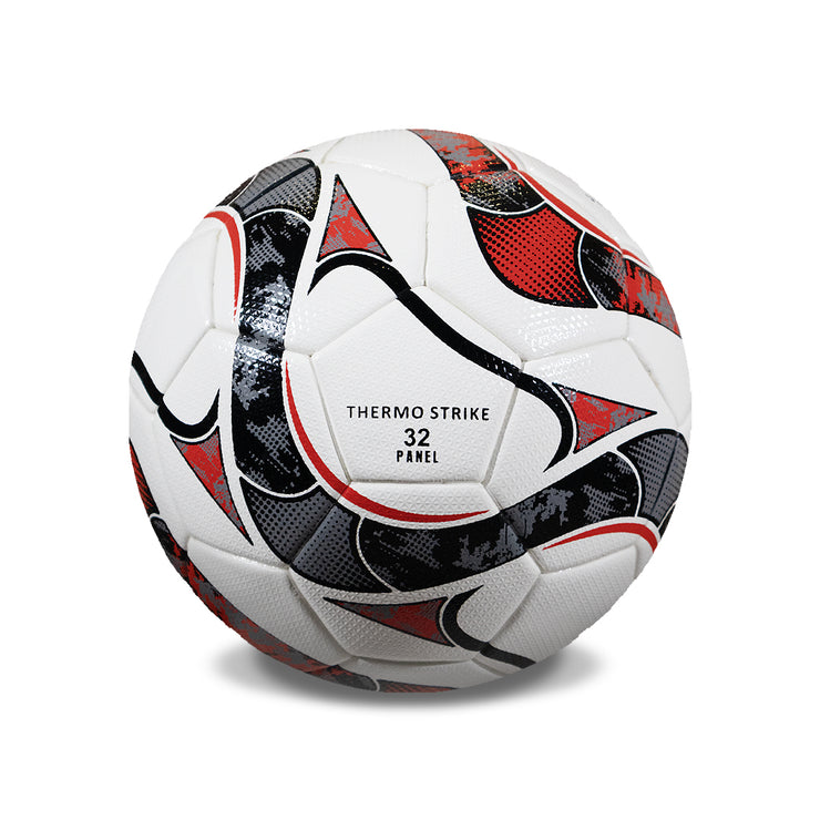 THERMO STRIKE Competition Soccer Ball – Size 5, Thermo-Bonded, 32 Panels for Junior Training/Competition
