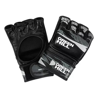 MMA Gloves – Genuine Leather Grappling, Kickboxing, Training & Sparring Fight Gloves