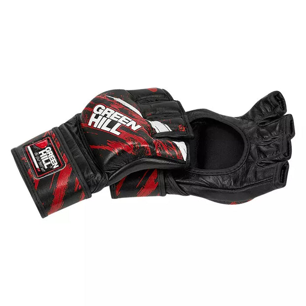 FURY MMA Gloves – Genuine Leather for Grappling, Kickboxing, Training, Sparring & Fight