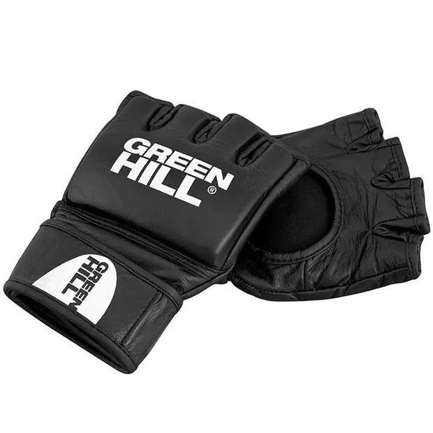 MMA Gloves – Genuine Leather for Grappling, Kickboxing, Training, Sparring & Fight