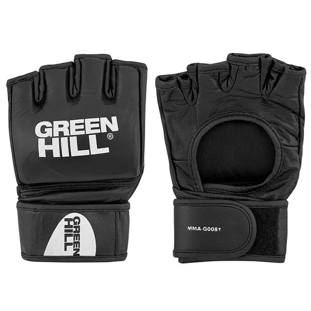 MMA Gloves – Genuine Leather for Grappling, Kickboxing, Training, Sparring & Fight