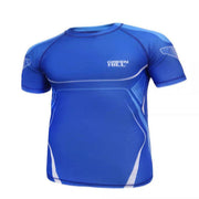 IMMAF Approved MMA Rash Guard – Half Sleeves, Premium Quality Lycra Polyester