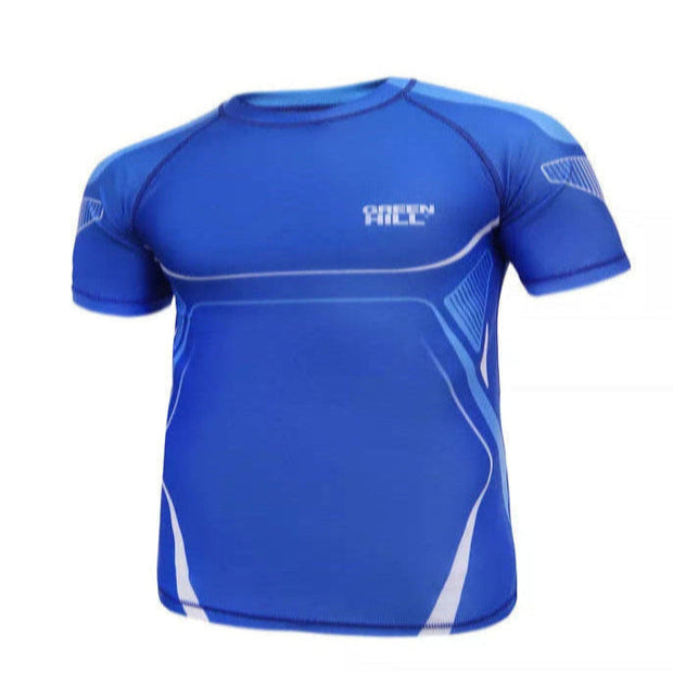IMMAF Approved MMA Rash Guard – Half Sleeves, Premium Quality Lycra Polyester