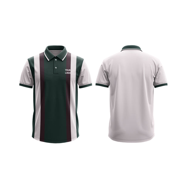 Polo Shirt – Striped Custom Colors, Logos & Styles
