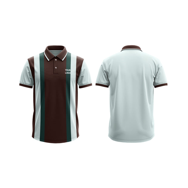 Polo Shirt – Striped Custom Colors, Logos & Styles