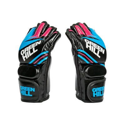 CHROMA RANGE MMA Grappling Gloves – Genuine Leather for Training & Sparring