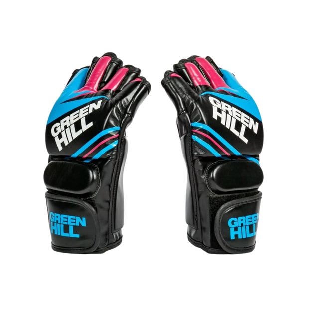 CHROMA RANGE MMA Grappling Gloves – Genuine Leather for Training & Sparring