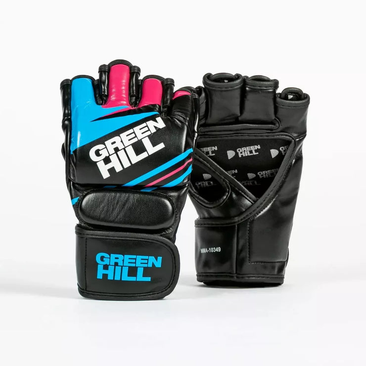 CHROMA RANGE MMA Grappling Gloves – Genuine Leather for Training & Sparring