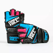 CHROMA RANGE MMA Grappling Gloves – Genuine Leather for Training & Sparring