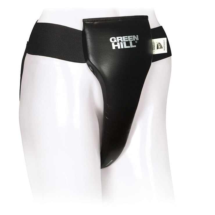 LADIES Groin Guard – Elastic Straps with Lace Closure in High-Quality Artificial Leather