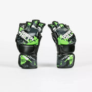 GAMA STRIKE MMA Grappling Gloves – Genuine Leather for Training & Sparring