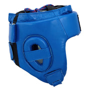 FIVE STAR Head Guard – FIAS-Approved H.Q Leather, Velcro Closure, Amateur Boxing