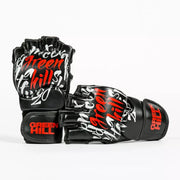 HOUND PAW MMA Grappling Gloves – PU Artificial Leather for Training & Sparring